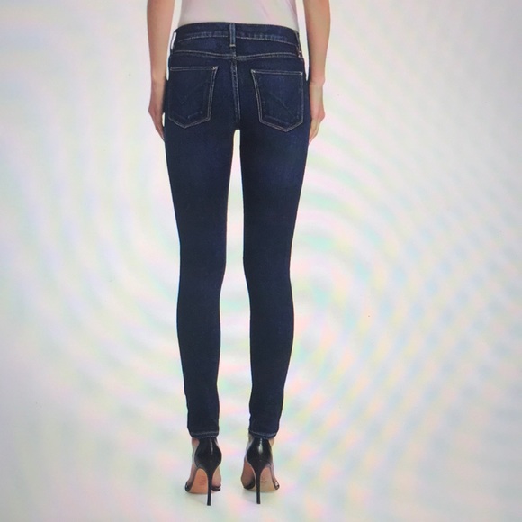 Hudson Mid Rise super skinny Jean - Picture 3 of 9